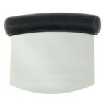 Шпатель кондитерский закругленный (пластиковая ручка), 10,5х11 см